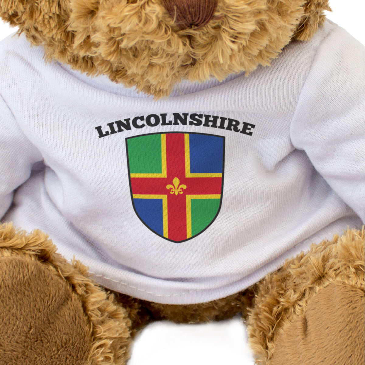 Lincolnshire Flag - Teddy Bear - Gift Present