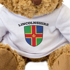 Lincolnshire Flag - Teddy Bear - Gift Present