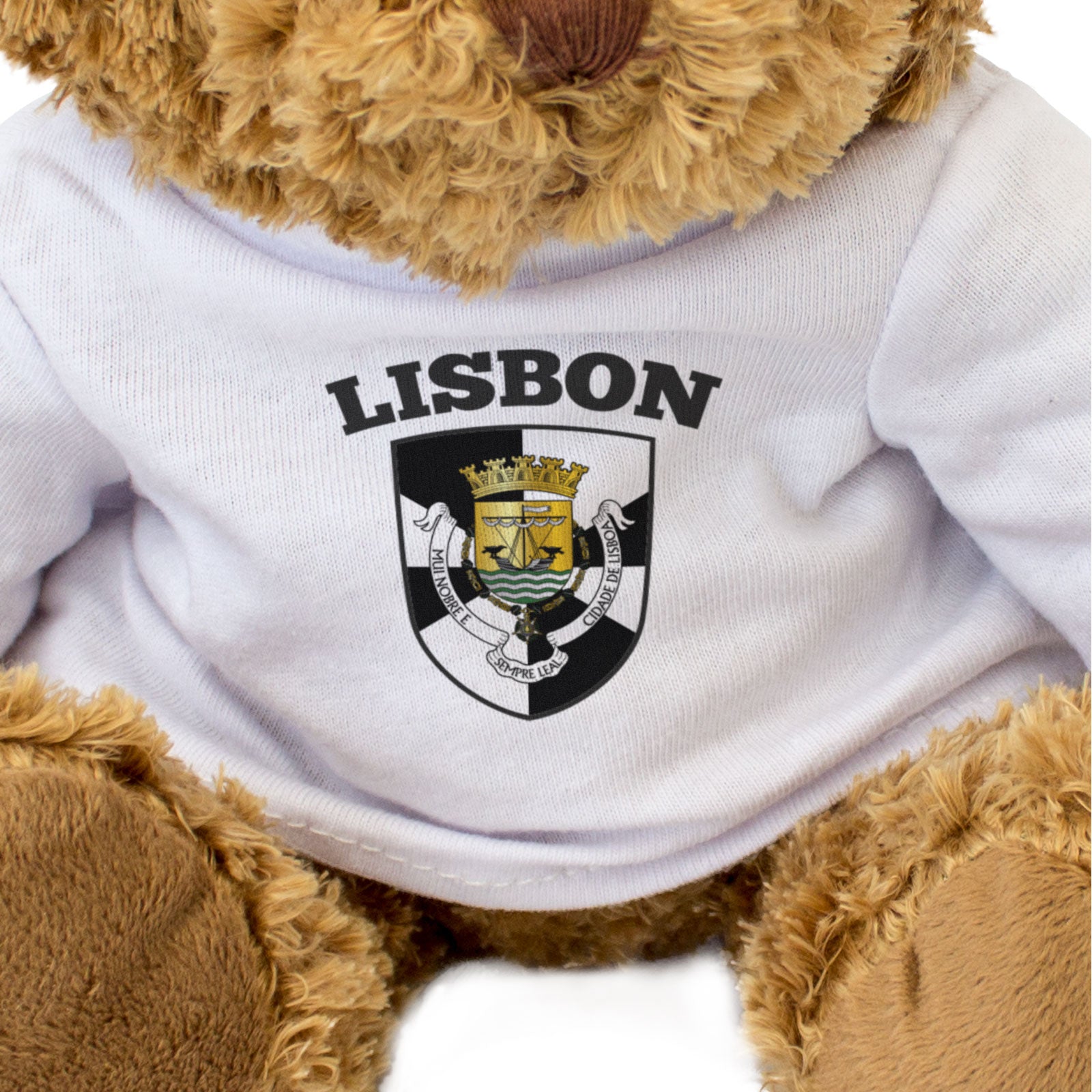 LISBON CITY FLAG - Teddy Bear - Cute Cuddly - Portugal Gift Present