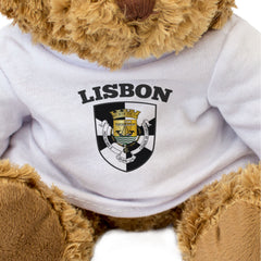 LISBON CITY FLAG - Teddy Bear - Cute Cuddly - Portugal Gift Present