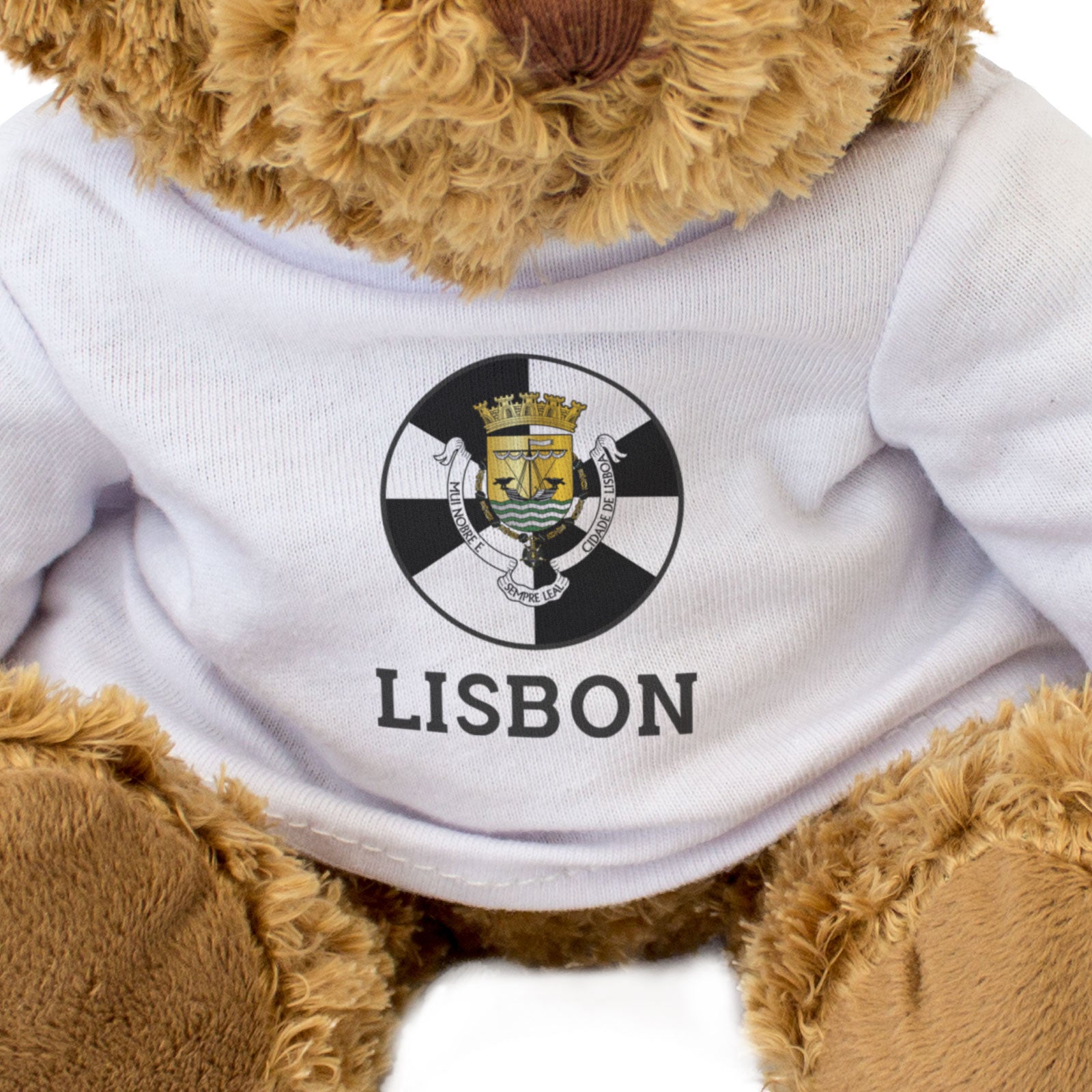 LISBON FLAG ROUNDEL - Teddy Bear - Cute Funny - Portugal Souvenir Gift Present