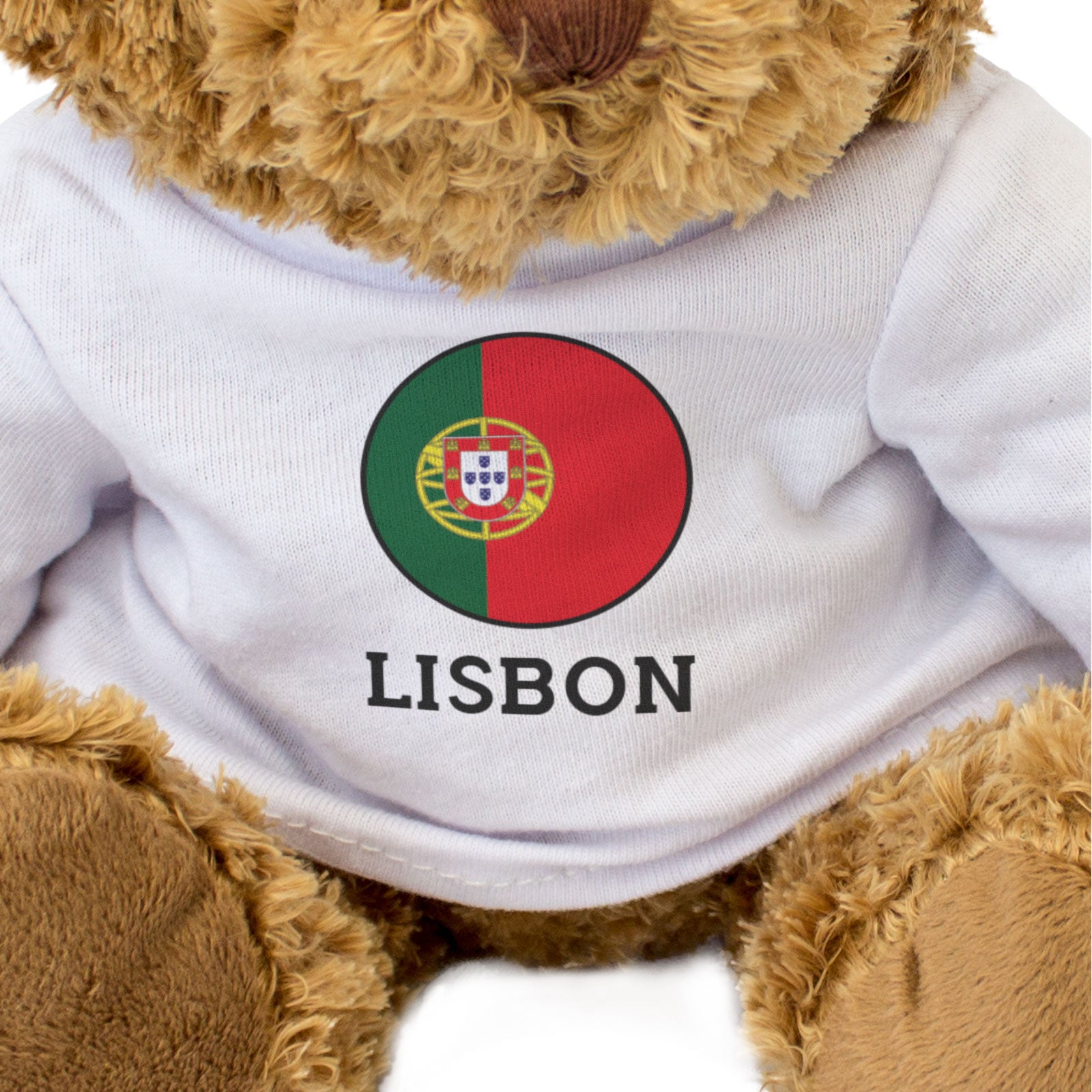 LIBSON (PORTUGAL FLAG ROUNDEL) - Teddy Bear - Funny Souvenir Gift Present