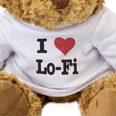 I LOVE LO-FI - Teddy Bear - Cute Cuddly Soft Adorable - Gift Present