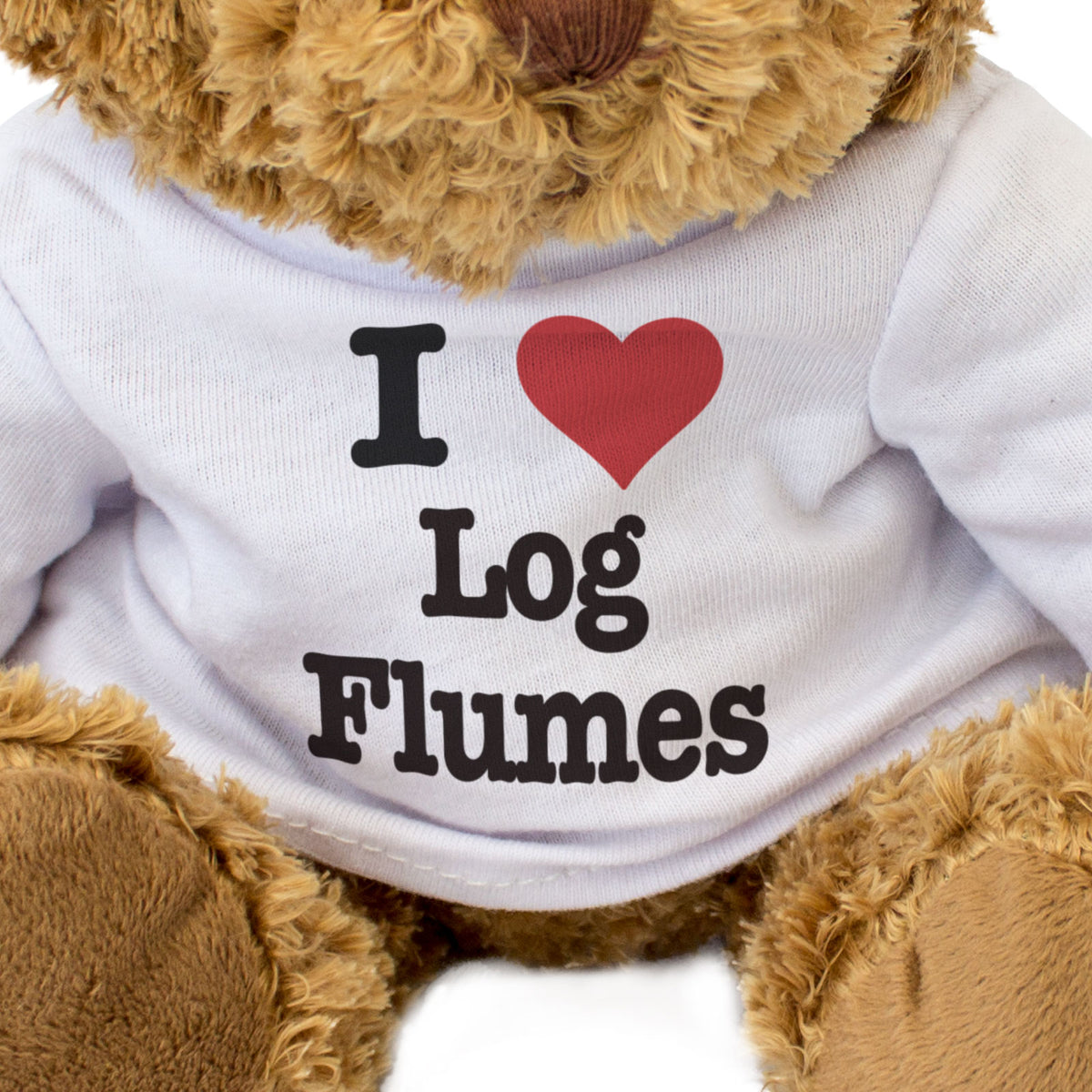 I Love Log Flumes - Teddy Bear