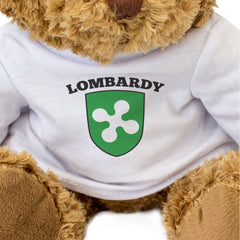 LOMBARDY FLAG - Teddy Bear - Cute Cuddly Soft Adorable - Italy Gift Present