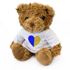 LONGFORD COUNTY COLOURS HEART - Teddy Bear - Cute - Ireland Gift Present