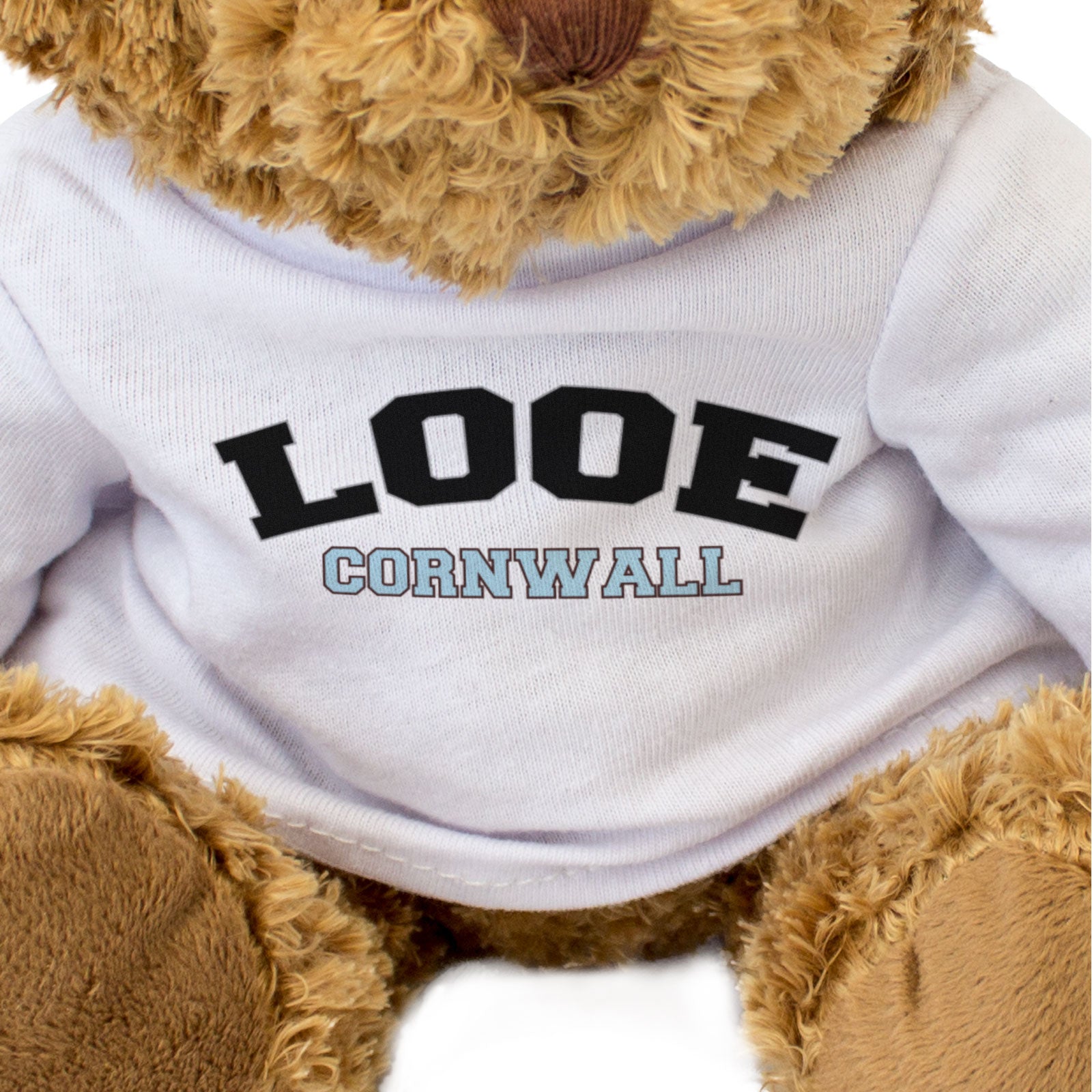 LOOE, CORNWALL - Teddy Bear - Cute Cuddly Soft - Cornish Gift Present