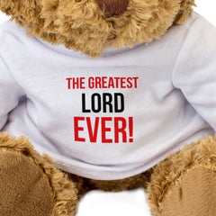 THE GREATEST LORD EVER - Teddy Bear - Cute Cuddly Soft - Gift Present