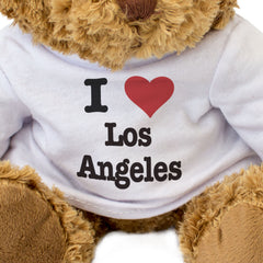 I LOVE LOS ANGELES - Teddy Bear - Cute Cuddly Soft - LA California Gift Present