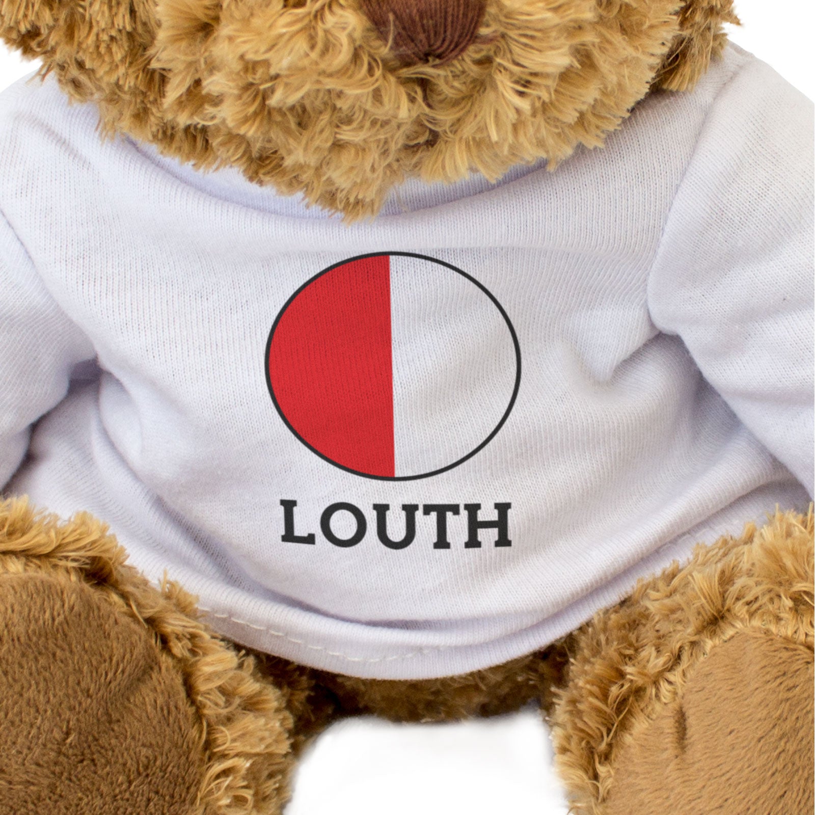 LOUTH COUNTY COLOURS (ROUNDEL) - Teddy Bear - Cute - Ireland Gift Present