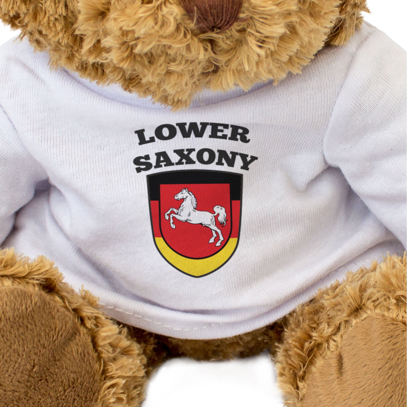 LOWER SAXONY FLAG - Teddy Bear - Cute Cuddly Soft - Germany Gift Present