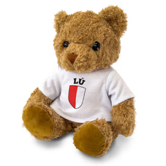 LÚ (LOUTH) COUNTY COLOURS - Teddy Bear - Ireland Gaeilge Gift Present