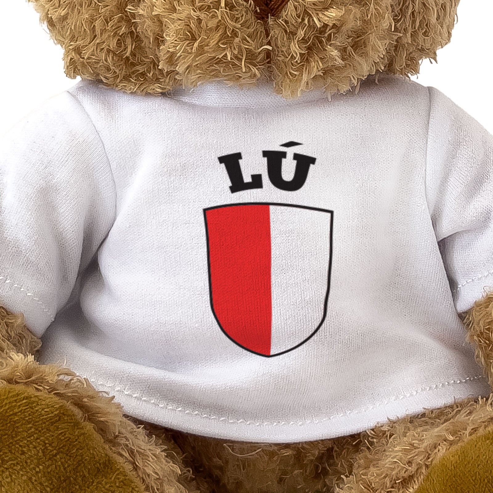 LÚ (LOUTH) COUNTY COLOURS - Teddy Bear - Ireland Gaeilge Gift Present