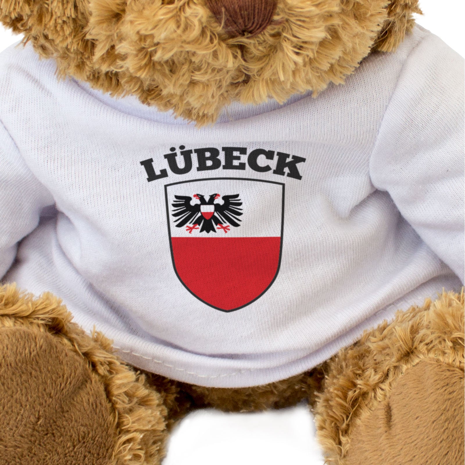 LUBECK FLAG - Teddy Bear - Cute Cuddly Soft Adorable - Germany Gift Present
