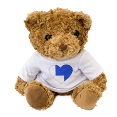 LUNDY FLAG HEART - Teddy Bear - Cute Cuddly Soft - Gift Present