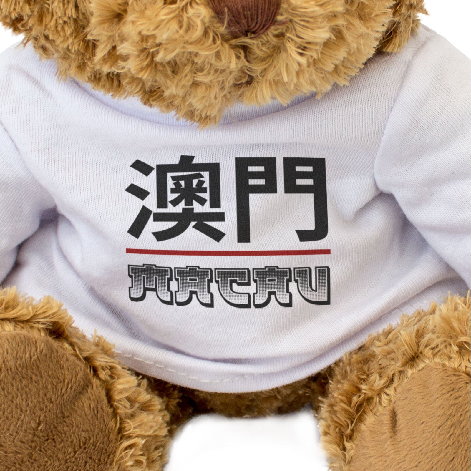 MACAU (澳門) - Teddy Bear - Cute Cuddly Soft - Macao Souvenir Gift Present