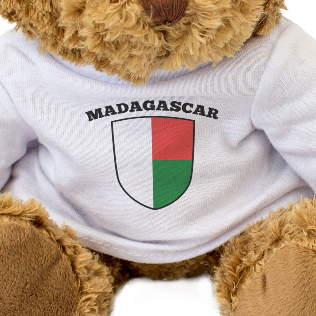 Madagascar Flag - Teddy Bear - Gift Present