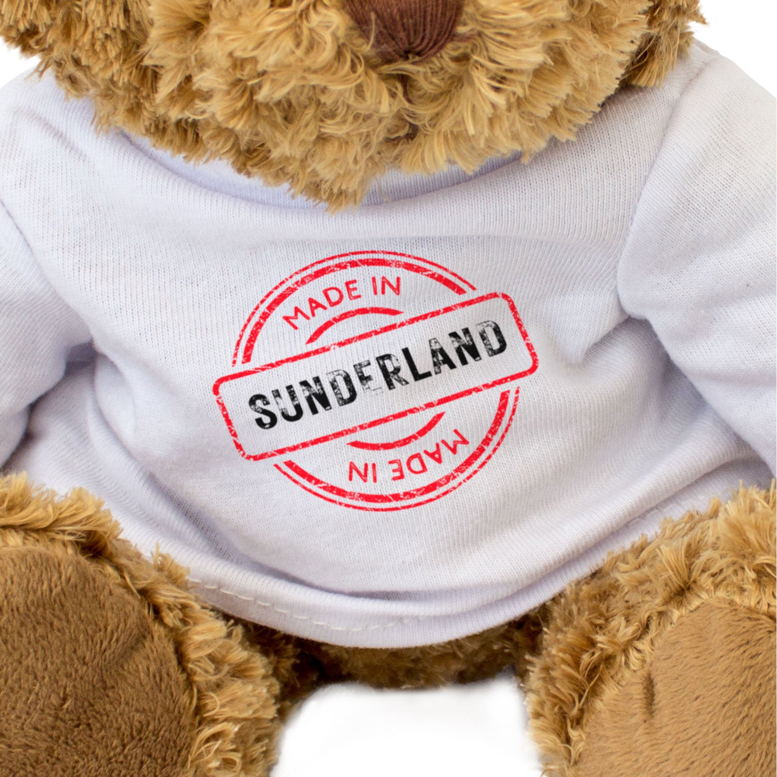 MADE IN SUNDERLAND - Teddy Bear - Cute Cuddly Soft Adorable - Gift Present