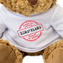 MADE IN SUNDERLAND - Teddy Bear - Cute Cuddly Soft Adorable - Gift Present