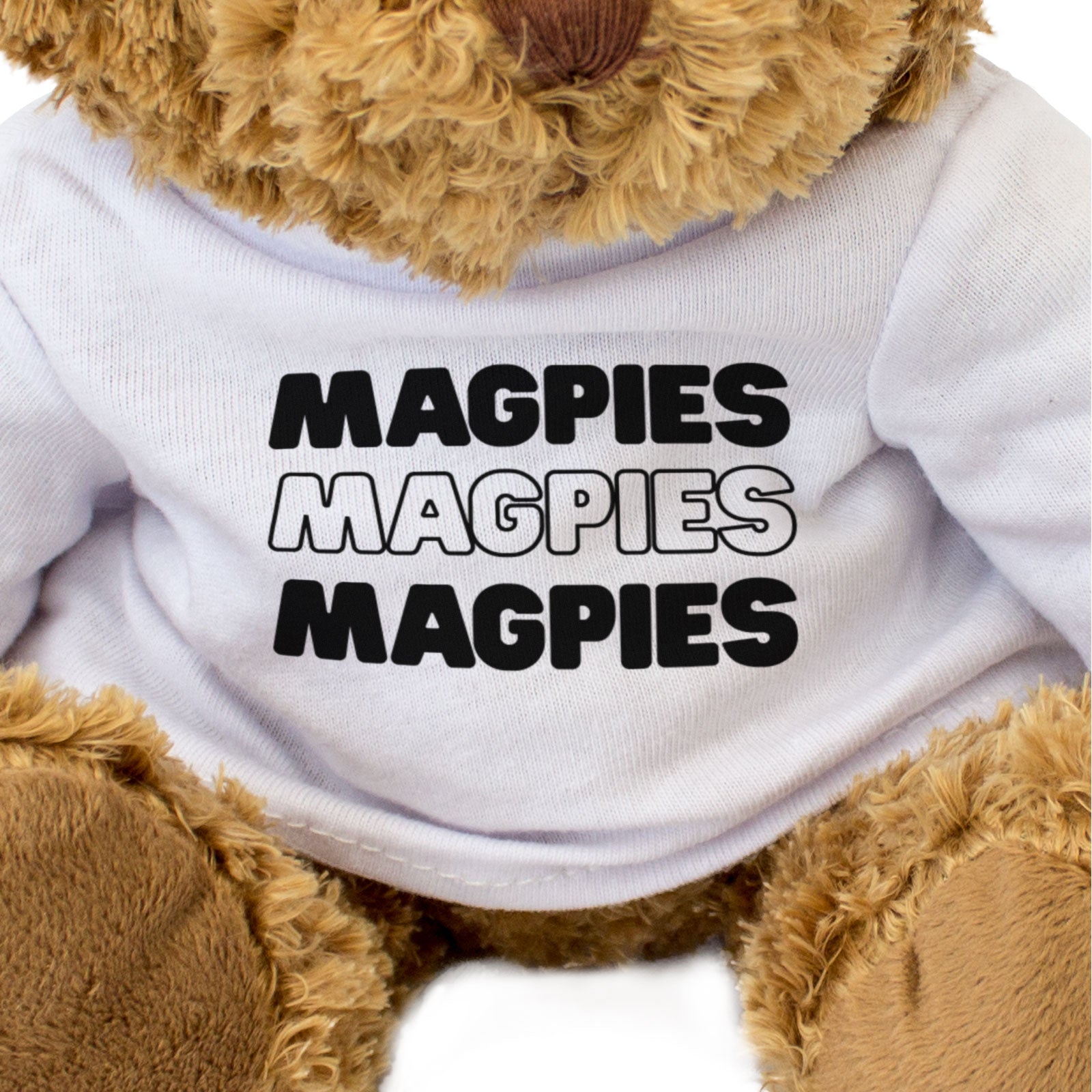 MAGPIES MAGPIES MAGPIES - Teddy Bear - Cute Funny Soft Newcastle Gift Present