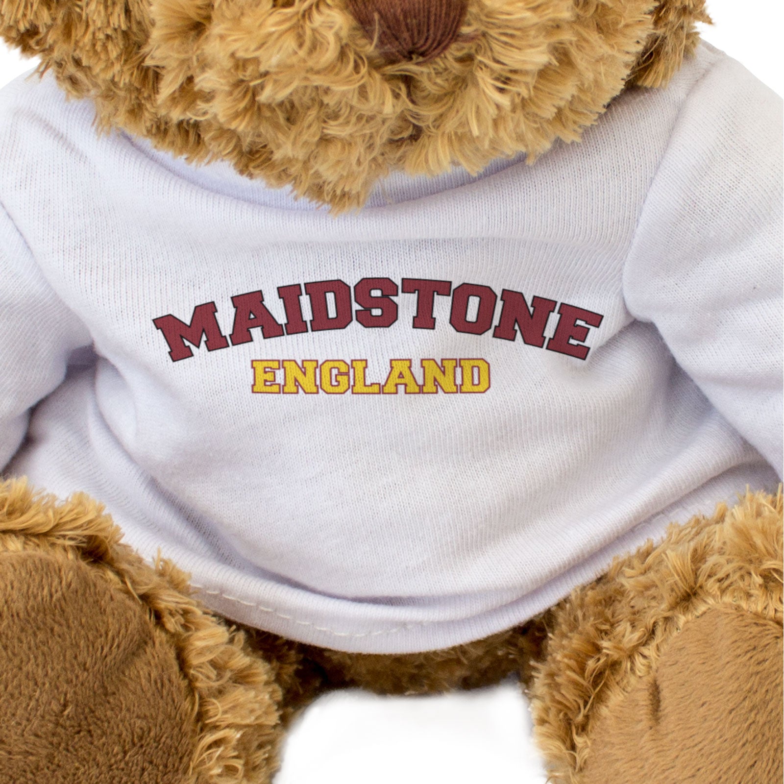 MAIDSTONE, ENGLAND - Teddy Bear - Cute Cuddly Soft - Funny Kent Gift Present