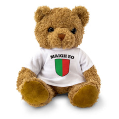 MAIGH EO (MAYO) COUNTY COLOURS - Teddy Bear - Ireland Gaeilge Gift Present