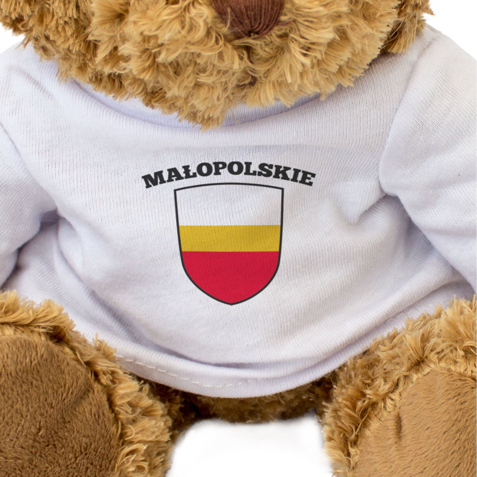 MAŁOPOLSKIE FLAG - Teddy Bear - Cute Cuddly Soft - Poland Polska Gift Present