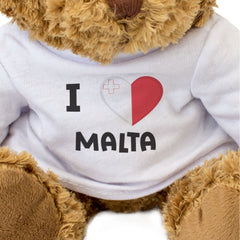 I Love Malta Flag - Teddy Bear