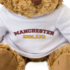 MANCHESTER, ENGLAND - Teddy Bear - Cute Cuddly Soft - Funny Gift Present