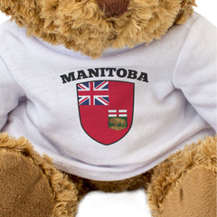 Manitoba Flag - Teddy Bear - Canada Gift Present