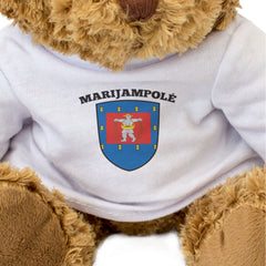 MARIJAMPOLĖ FLAG - Teddy Bear - Cute Cuddly Soft - Lithuania Gift Present