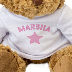 MARSHA - Teddy Bear - Cute Cuddly Soft Adorable - Funny Gift Present