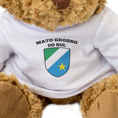 MATO GROSSO DO SUL FLAG - Teddy Bear - Cute Cuddly Soft - Brazil Gift Present