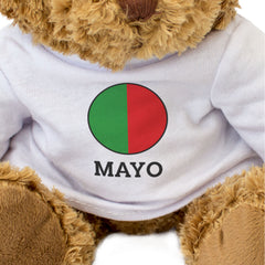MAYO COUNTY COLOURS (ROUNDEL) - Teddy Bear - Cute - Ireland Gift Present