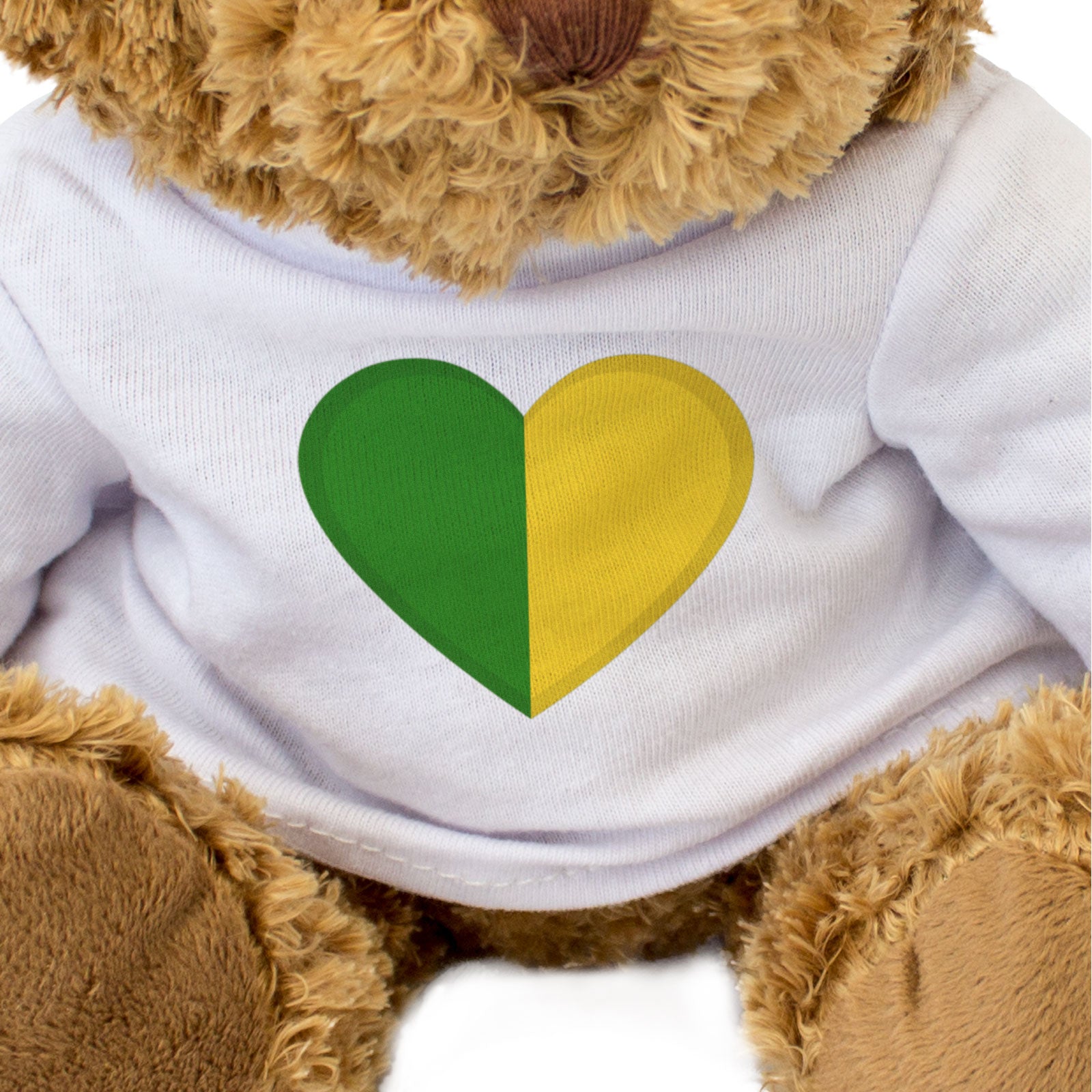 MEATH COUNTY COLOURS HEART - Teddy Bear - Cute - Ireland Gift Present