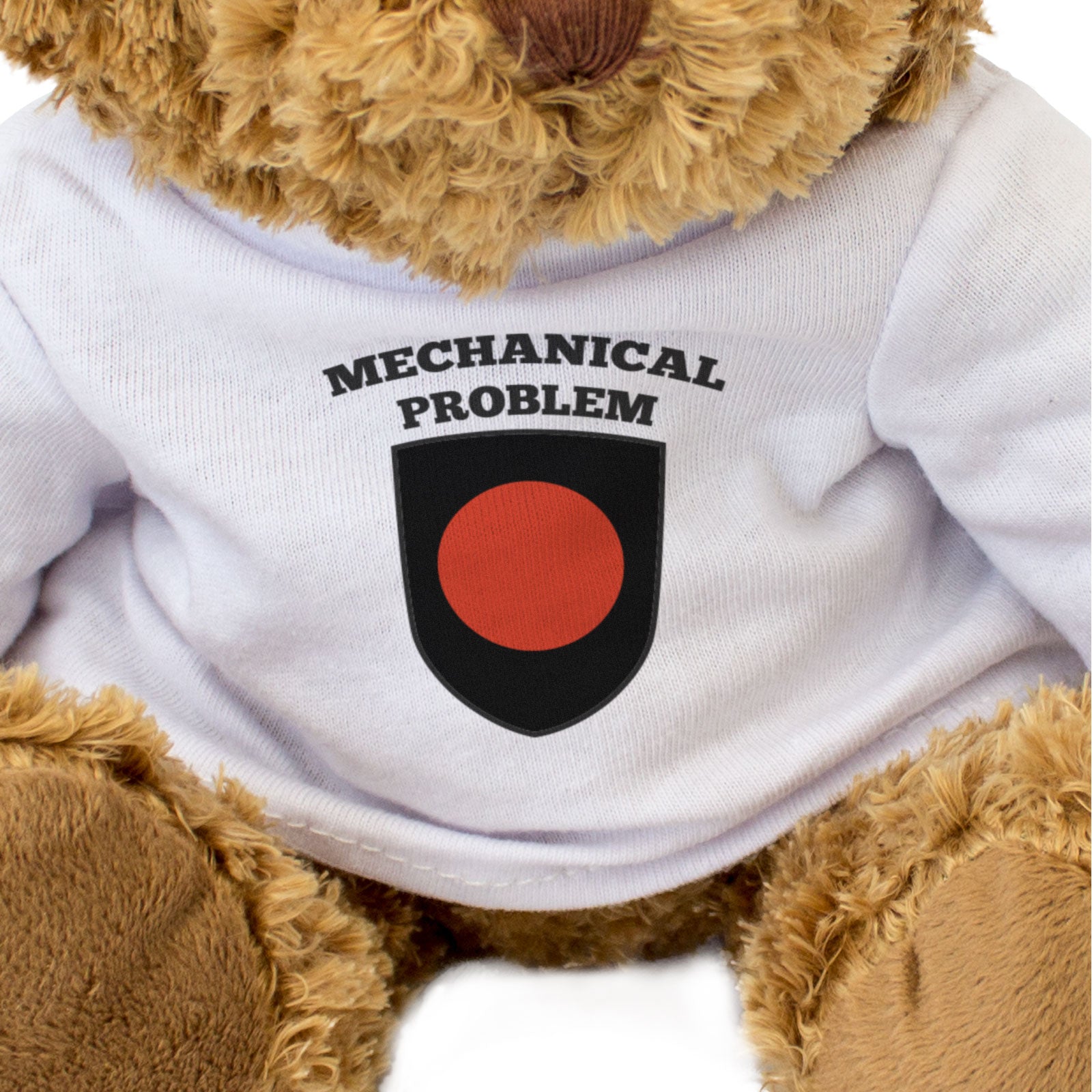 MECHANICAL PROBLEM (MEATBALL FLAG) - Teddy Bear - Cute - Motorsport Gift Present