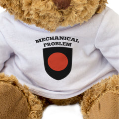 MECHANICAL PROBLEM (MEATBALL FLAG) - Teddy Bear - Cute - Motorsport Gift Present