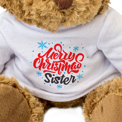 Merry Christmas Sister - Teddy Bear