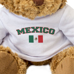 MEXICO + FLAG - Teddy Bear - Cute Funny Soft - Mexican Souvenir Gift Present