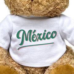 MÉXICO (SCRIPT) - Teddy Bear - Cute Cuddly Soft Funny - Souvenir Gift Present