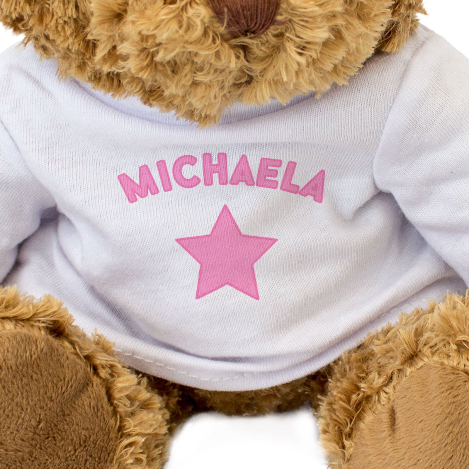 MICHAELA - Teddy Bear - Cute Cuddly Soft Adorable - Funny Gift Present