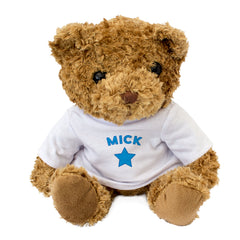 MICK - Teddy Bear - Cute Cuddly Soft Adorable - Funny Gift Present