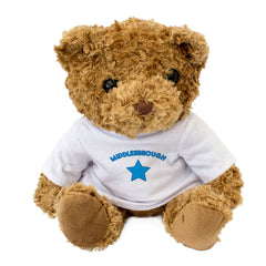 MIDDLESBROUGH - Teddy Bear - Cute Cuddly Soft Adorable - Gift Present