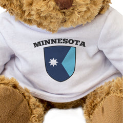 Minnesota Flag - Teddy Bear - Gift Present