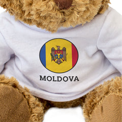 MOLDOVA FLAG ROUNDEL - Teddy Bear - Cute Cuddly Soft - Moldovan Gift Present