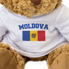 MOLDOVA + FLAG - Teddy Bear - Cute Soft Funny - Moldovan Souvenir Gift Present
