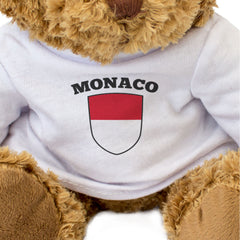 Monaco Flag - Teddy Bear - Gift Present