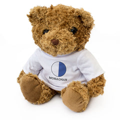 MONAGHAN COUNTY COLOURS (ROUNDEL) - Teddy Bear - Cute - Ireland Gift Present
