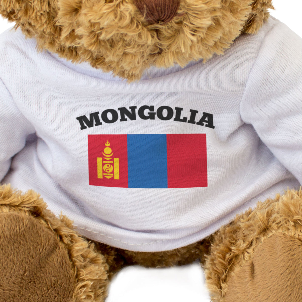 Mongolia Flag - Teddy Bear - Gift Present