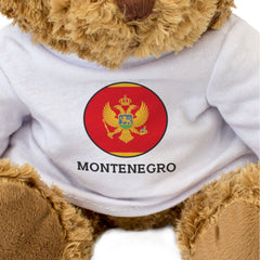 MONTENEGRO FLAG ROUNDEL - Teddy Bear - Cute Cuddly Soft - Gift Present